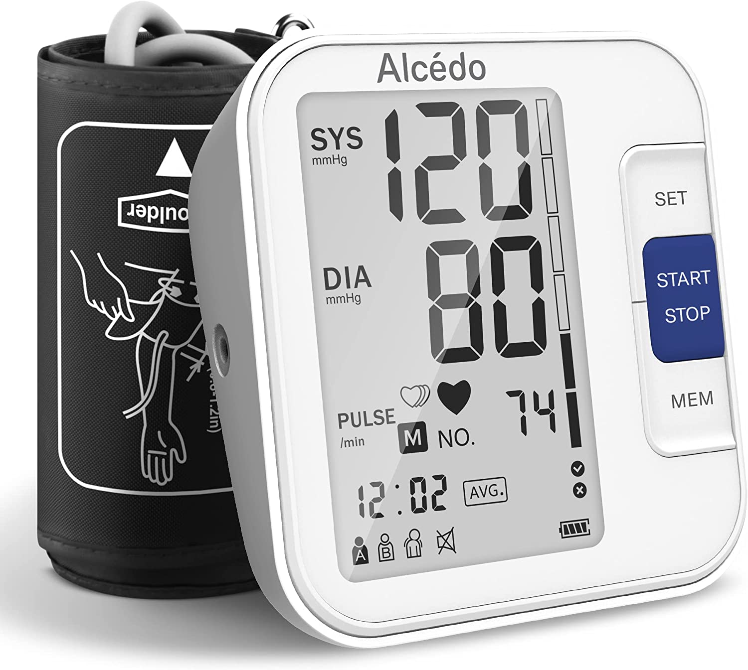 Alcedo Blood Pressure Monitor for Home Use, Automatic [...]