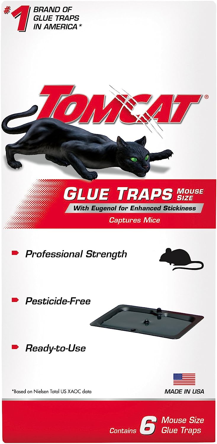 Tomcat Glue Traps Mouse Size with Eugenol for Enhanced [...]