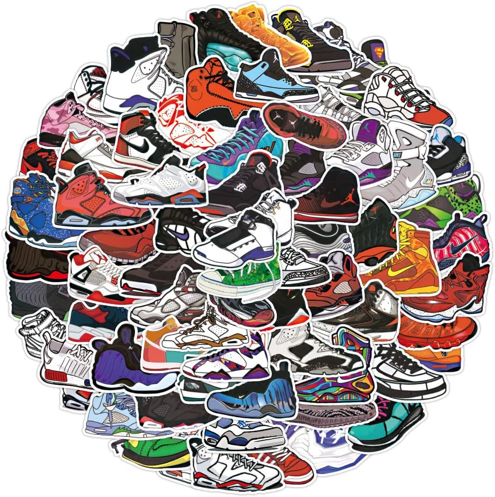 Basketball Shoe Sneaker Stickers Cool Basketball [...]