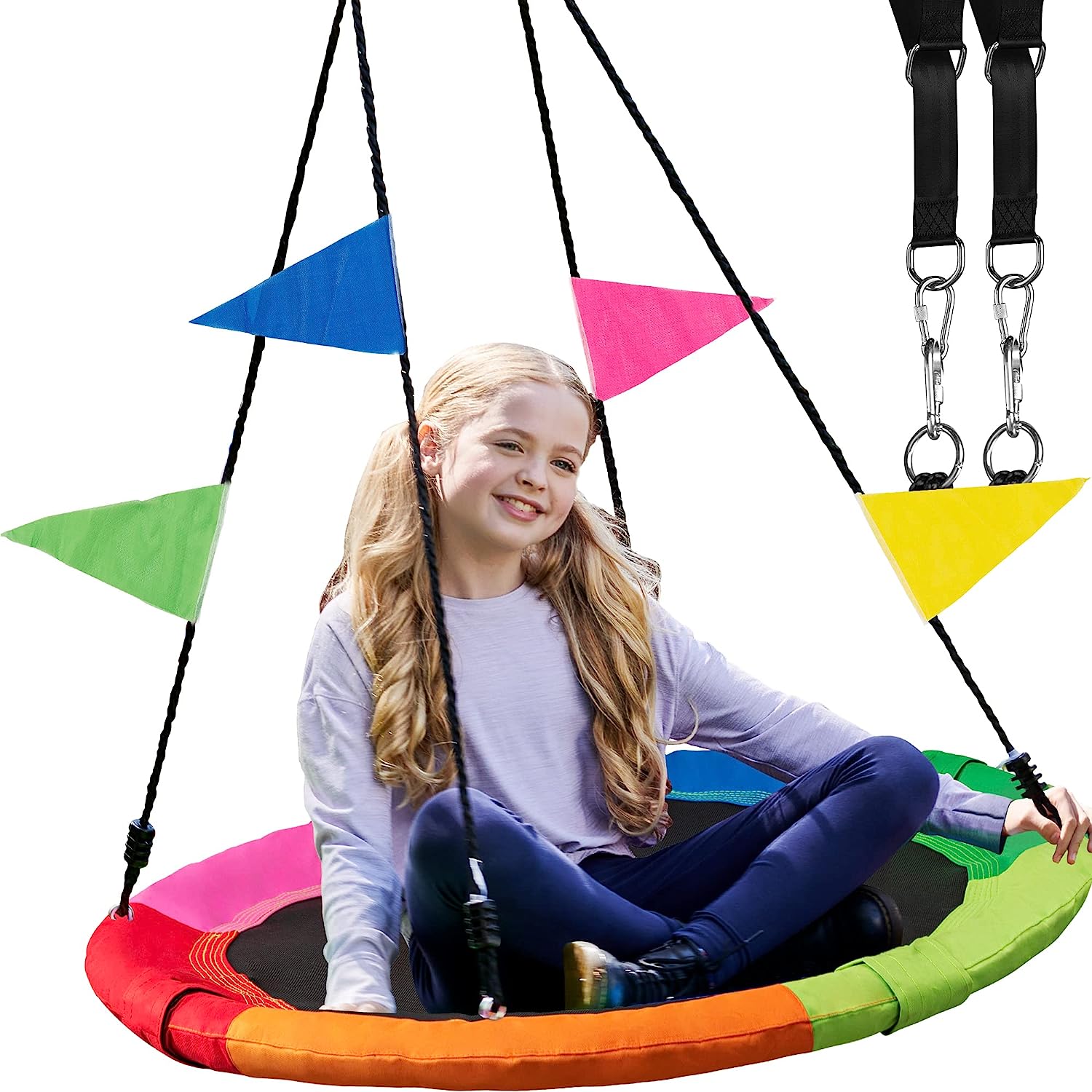 40 Inch Tree Swing Saucer Swing - 800Lb Weight [...]