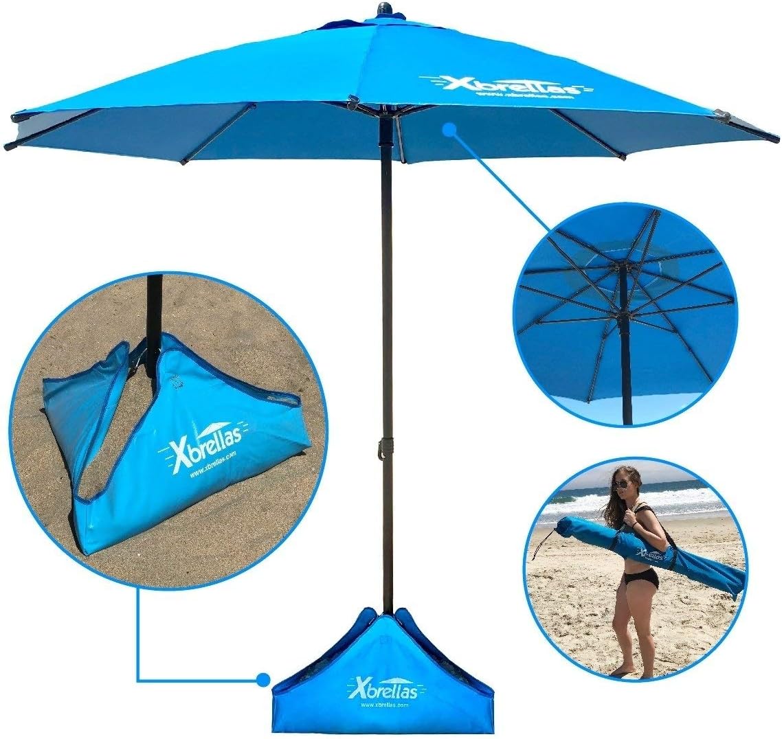 Xbrellas -High Wind Resistant Beach Umbrella – Sand [...]