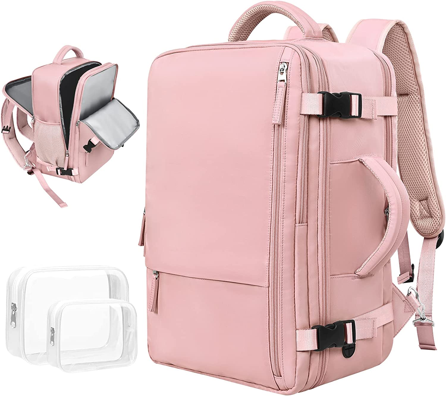 Rinlist Travel Laptop Backpack, TSA-Friendly Carry-on [...]