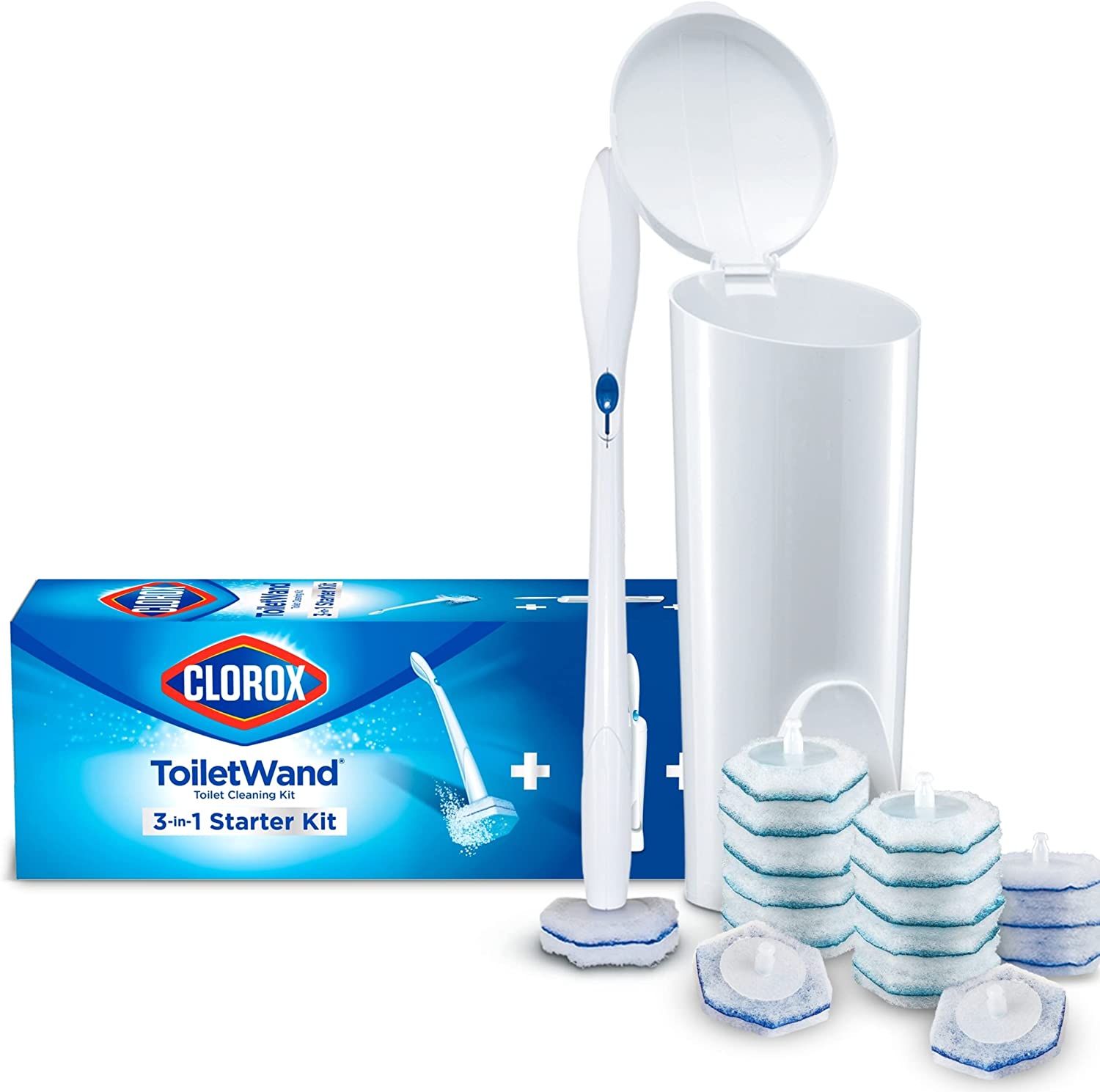 Clorox ToiletWand Disposable Toilet Cleaning Kit, [...]