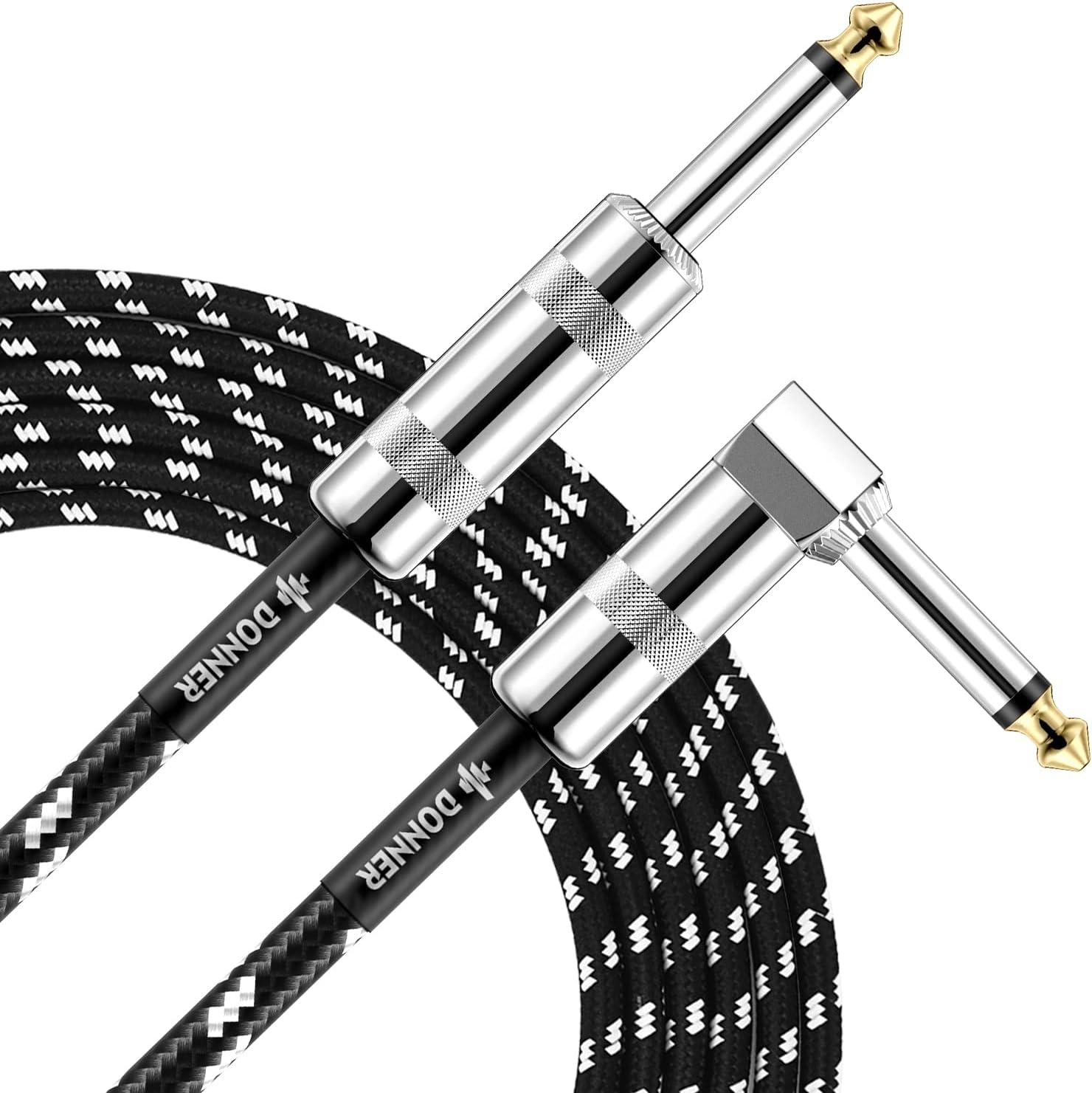 Donner Guitar Cable 10 ft, Electric Instrument Cable [...]