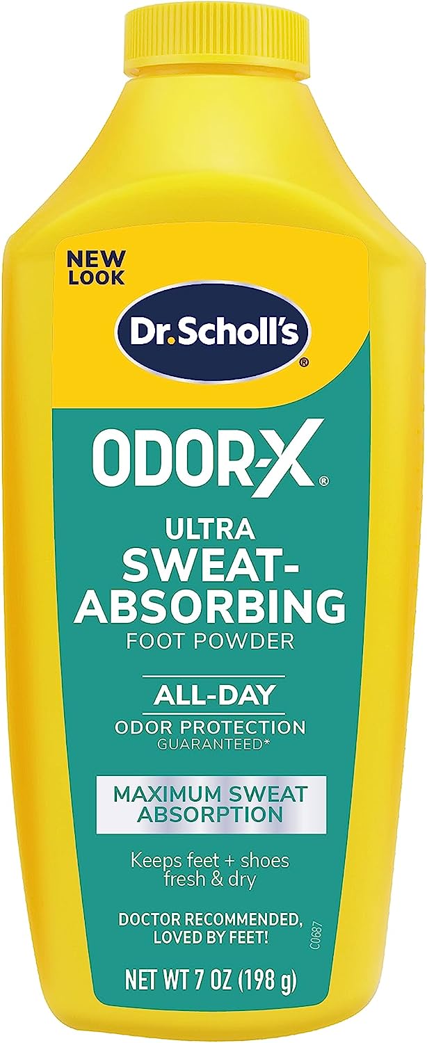 Dr. Scholl's Ultra-Sweat Absorbing Foot Powder, 7 oz [...]