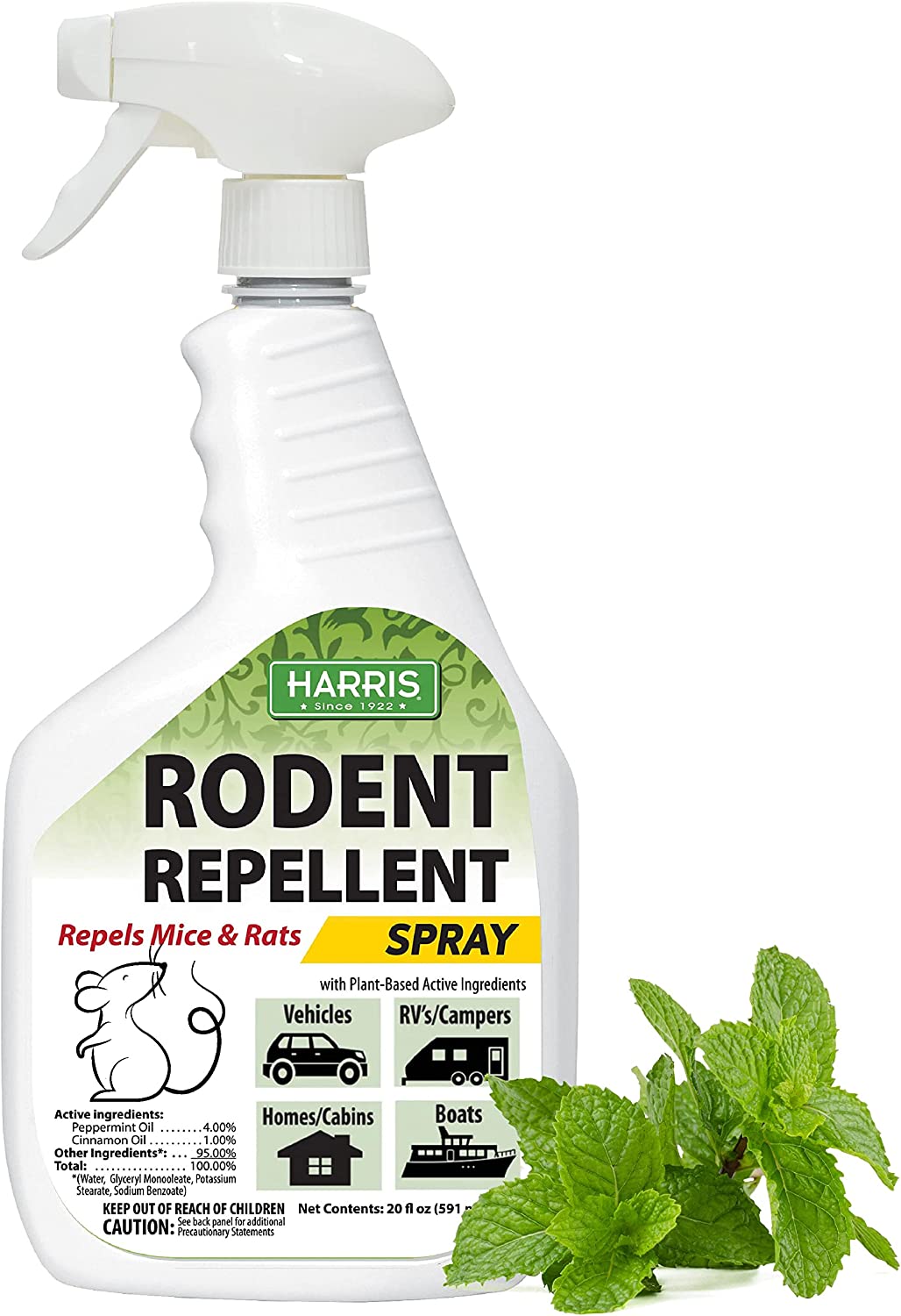 Harris Peppermint Oil Mice & Rodent Repellent Spray [...]