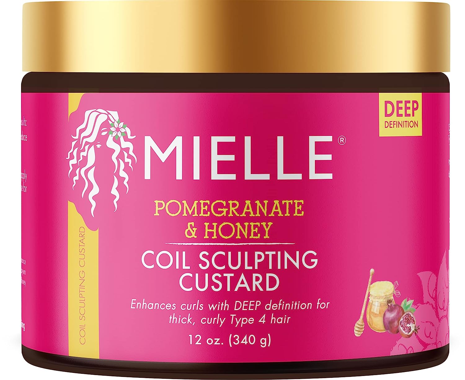 Mielle Organics Pomegranate & Honey Sculpting Custard, [...]