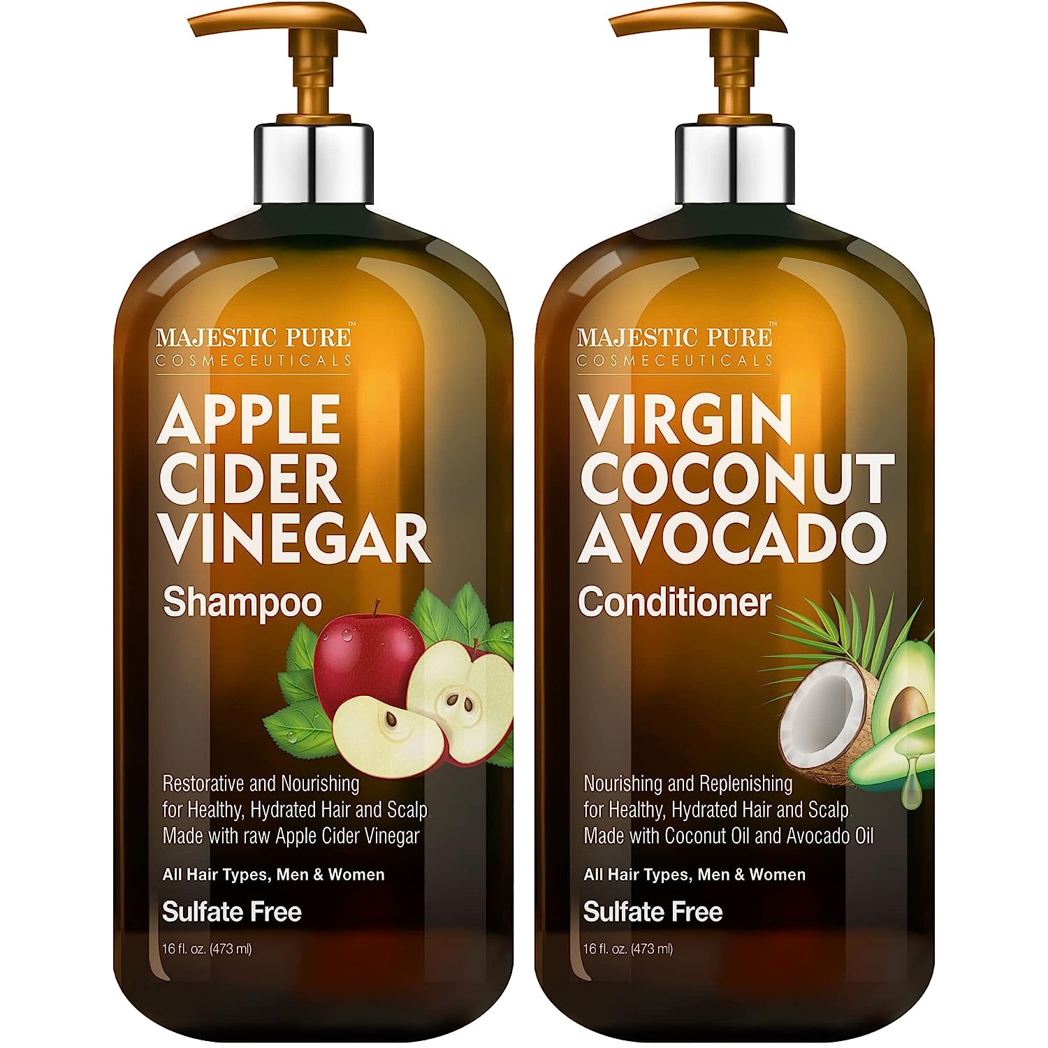 MAJESTIC PURE Apple Cider Vinegar Shampoo and Avocado [...]