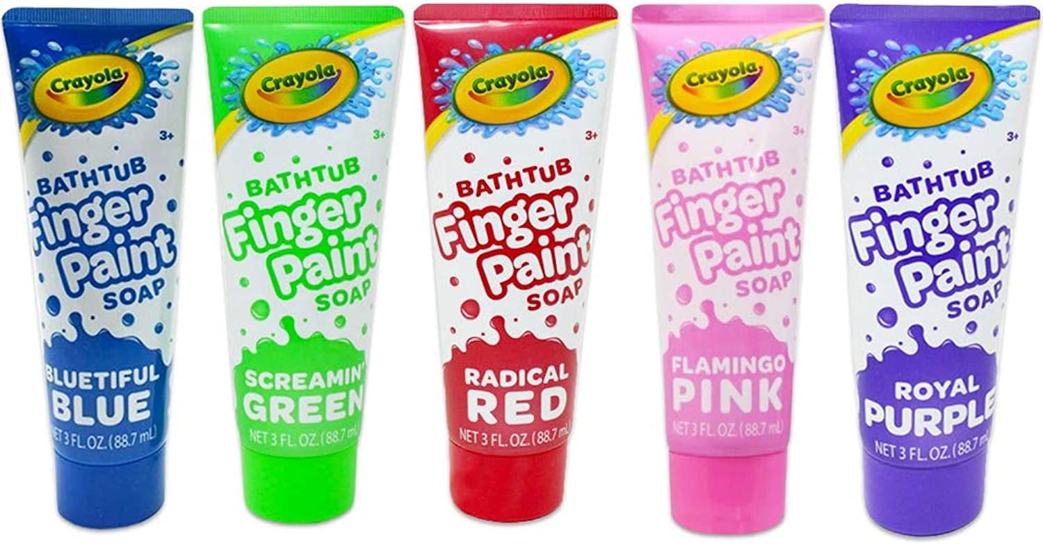 Crayola Bathtub Fingerpaint 5 Color Variety Pack, 3 [...]