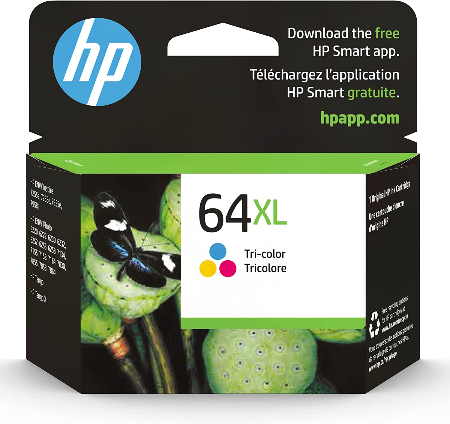 HP 64XL Tri-color High-yield Ink Cartridge | Works [...]