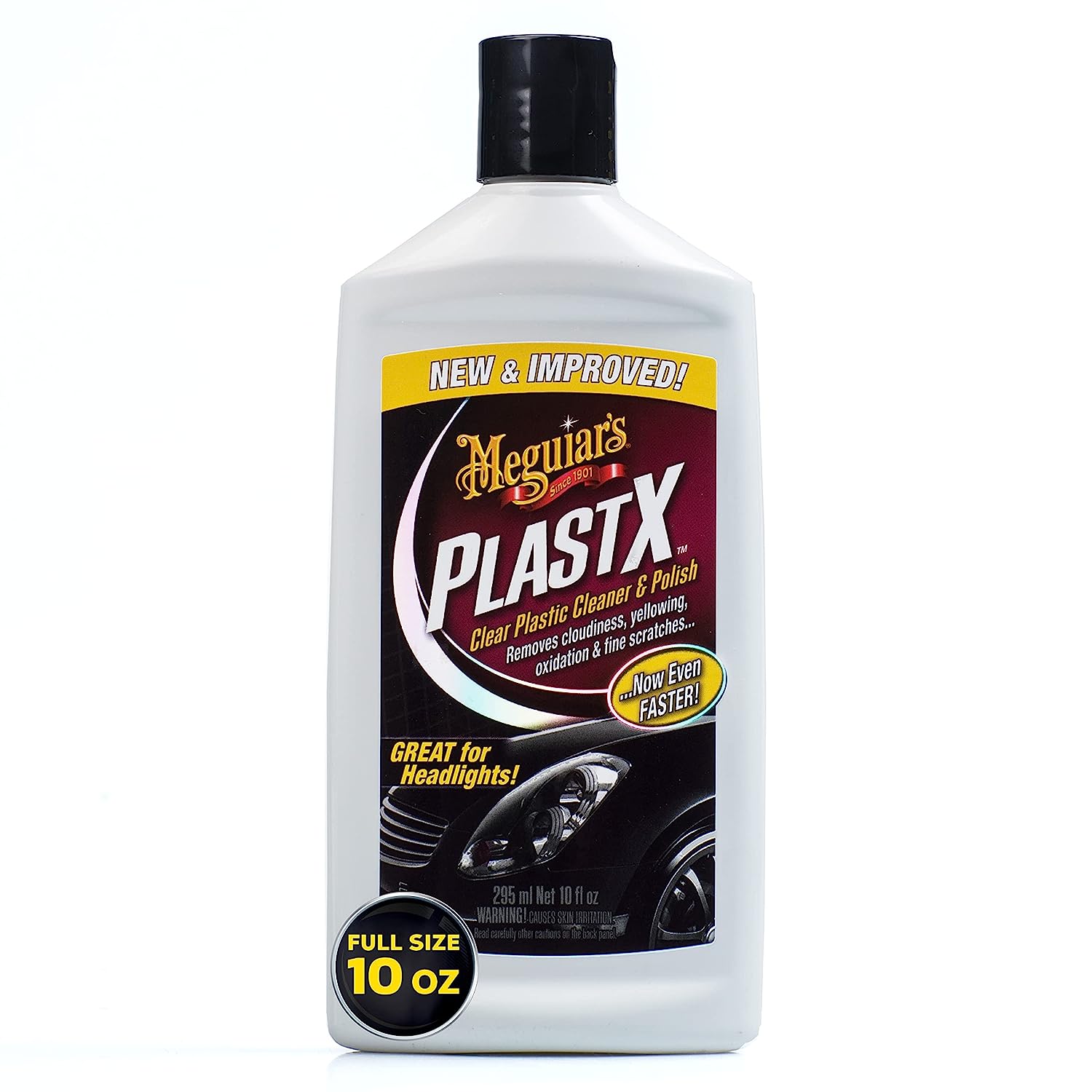Meguiar's PlastX Clear Plastic Polish, Fast & Easy [...]