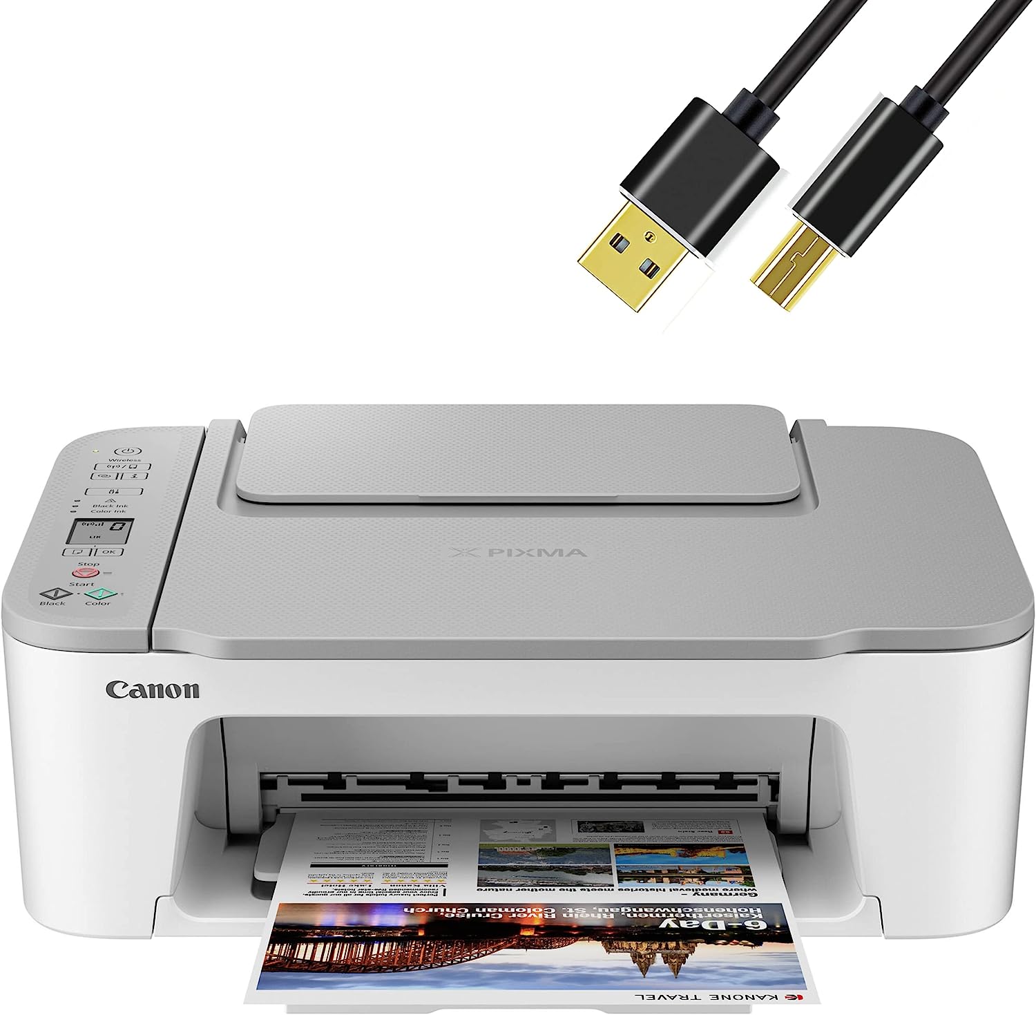 NEEGO Canon Wireless Inkjet All-in-One Printer with [...]