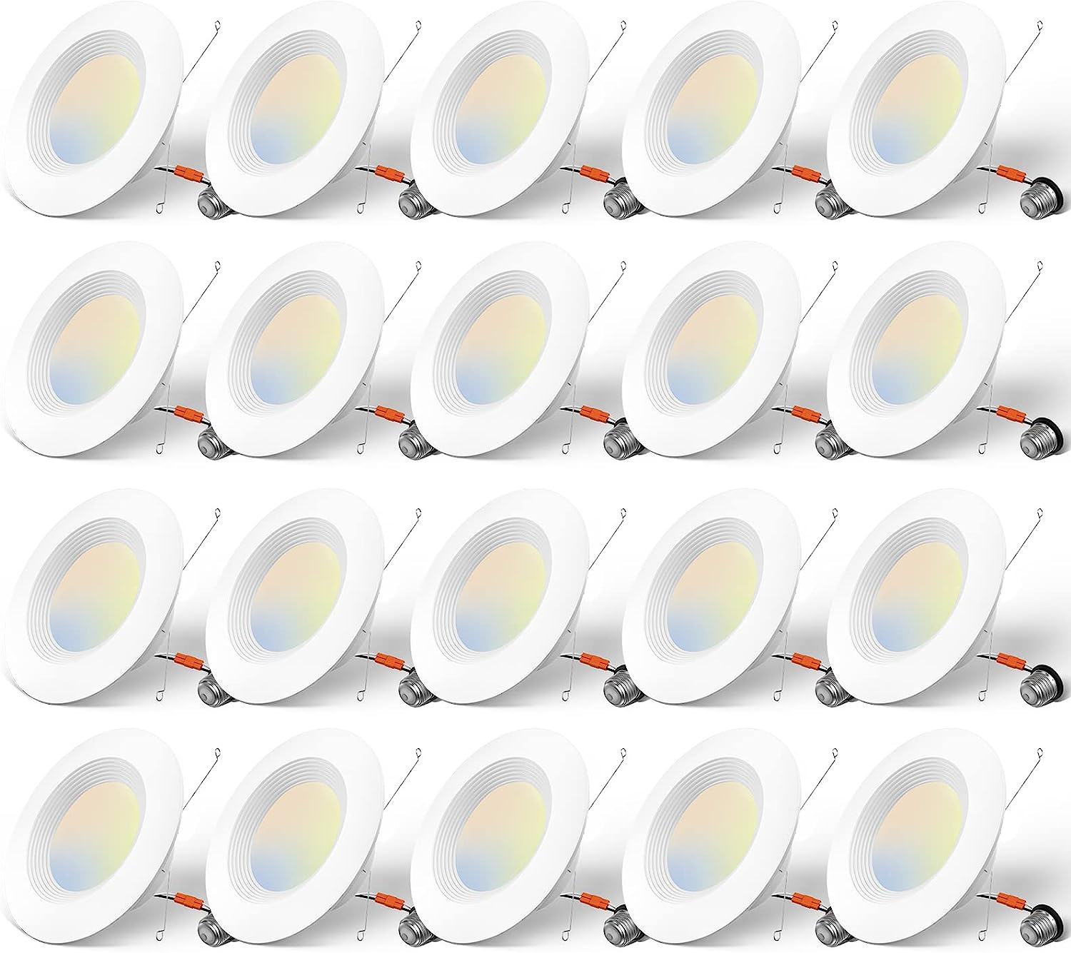 Amico 5/6 inch 5CCT LED Recessed Lighting 20 Pack, [...]