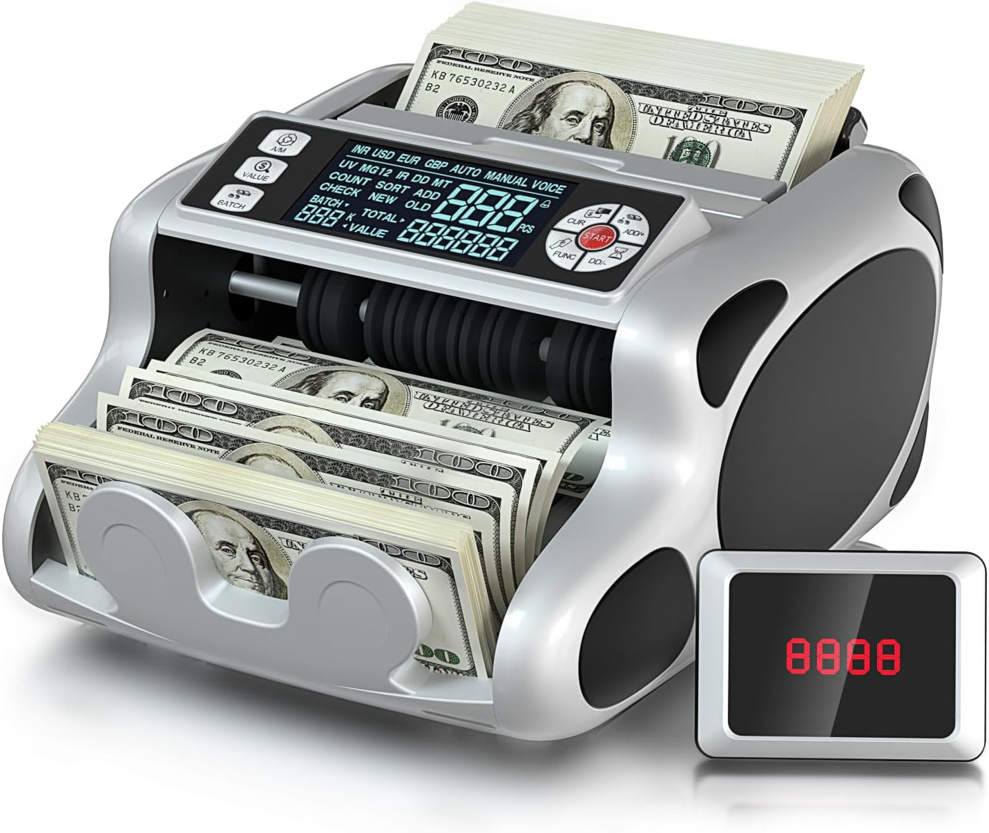 Aocktobar Money Counter Machine, Value Count, Dollar, [...]