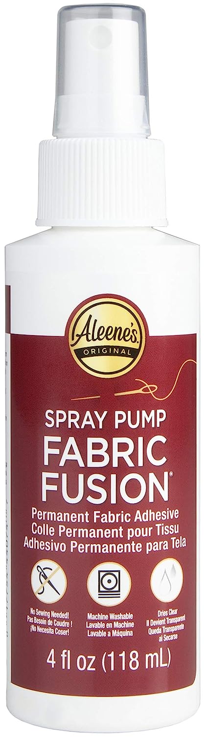 Aleene's 44074 Fusion Pump Spray Fabric Adhesive, Clear