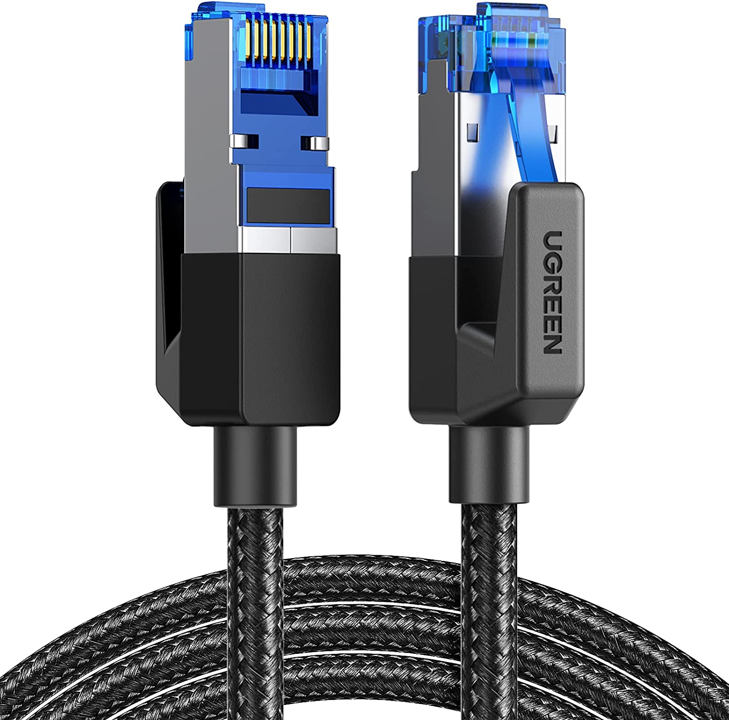 UGREEN Cat 8 Ethernet Cable 6FT, High Speed Braided [...]