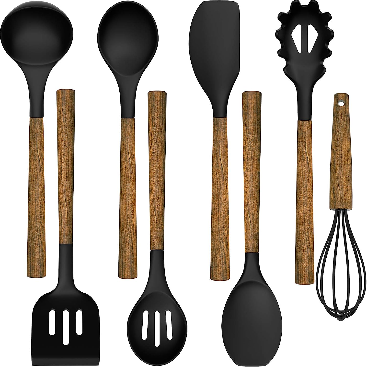 Silicone Cooking Utensil Set, Umite Chef 8-Piece [...]