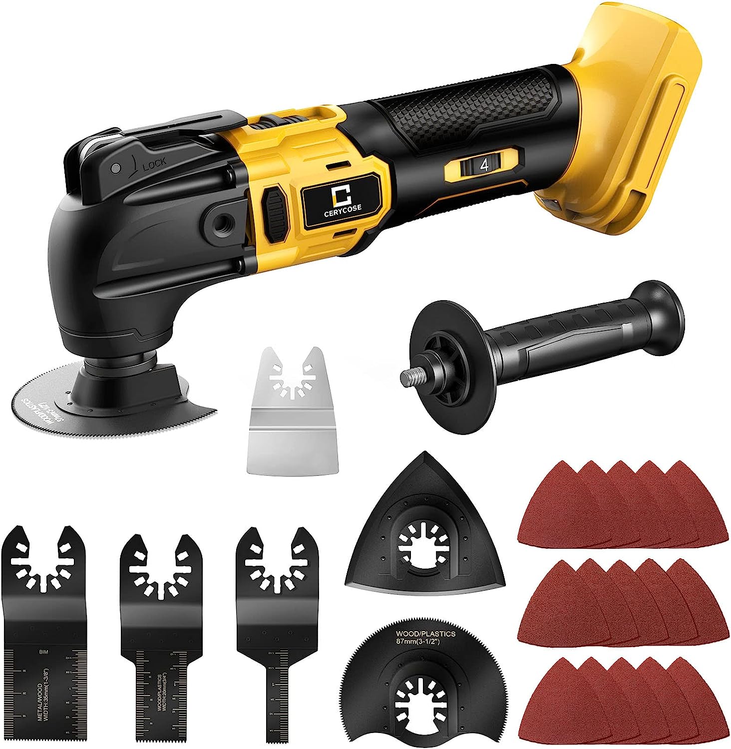 Cordless Oscillating Tool Compatible with Dewalt [...]