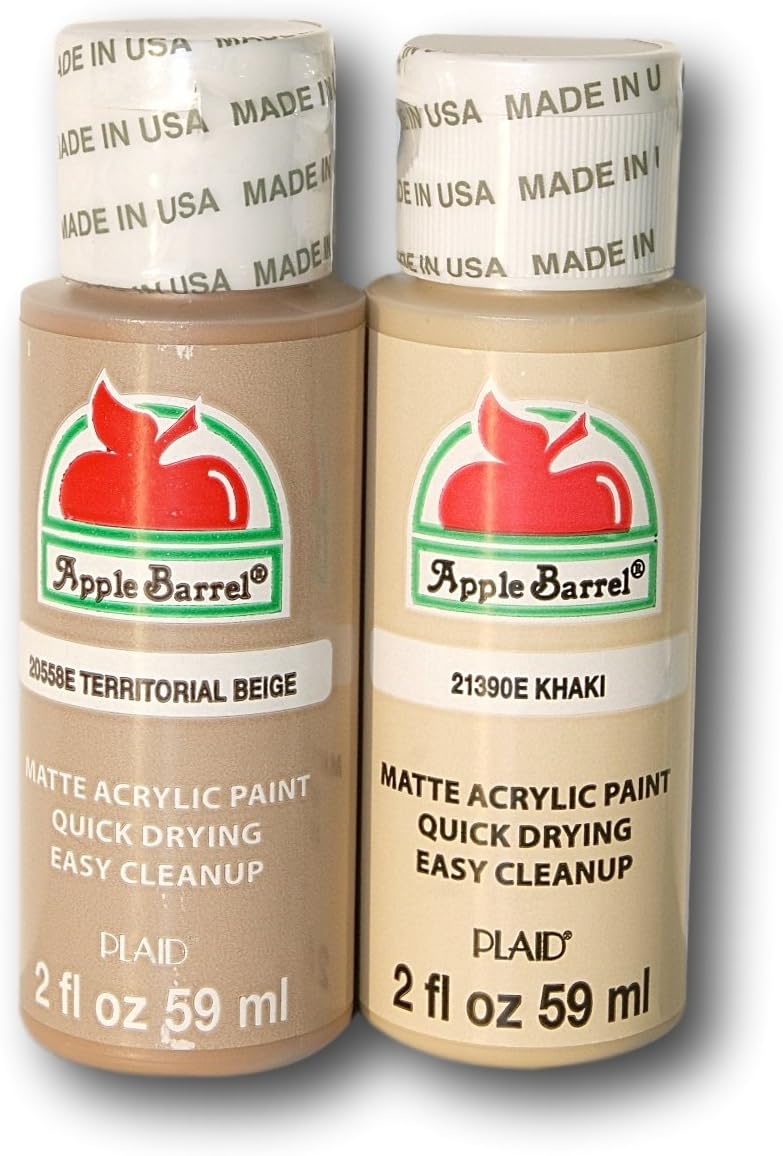Apple Barrel Acrylic Paint Dark Flesh Tones Set - [...]