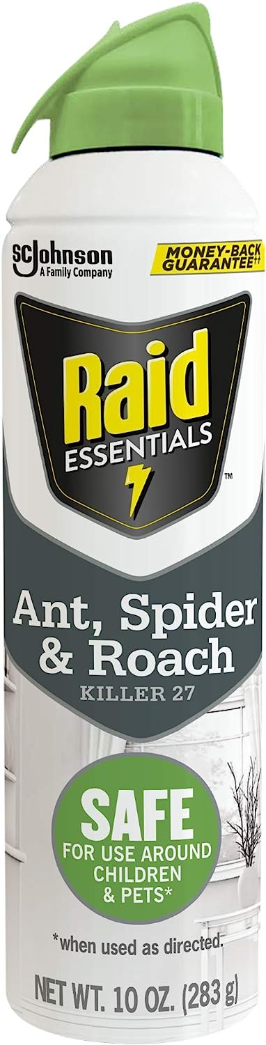 Raid Essentials Ant Spider, and Roach Killer Aerosol [...]