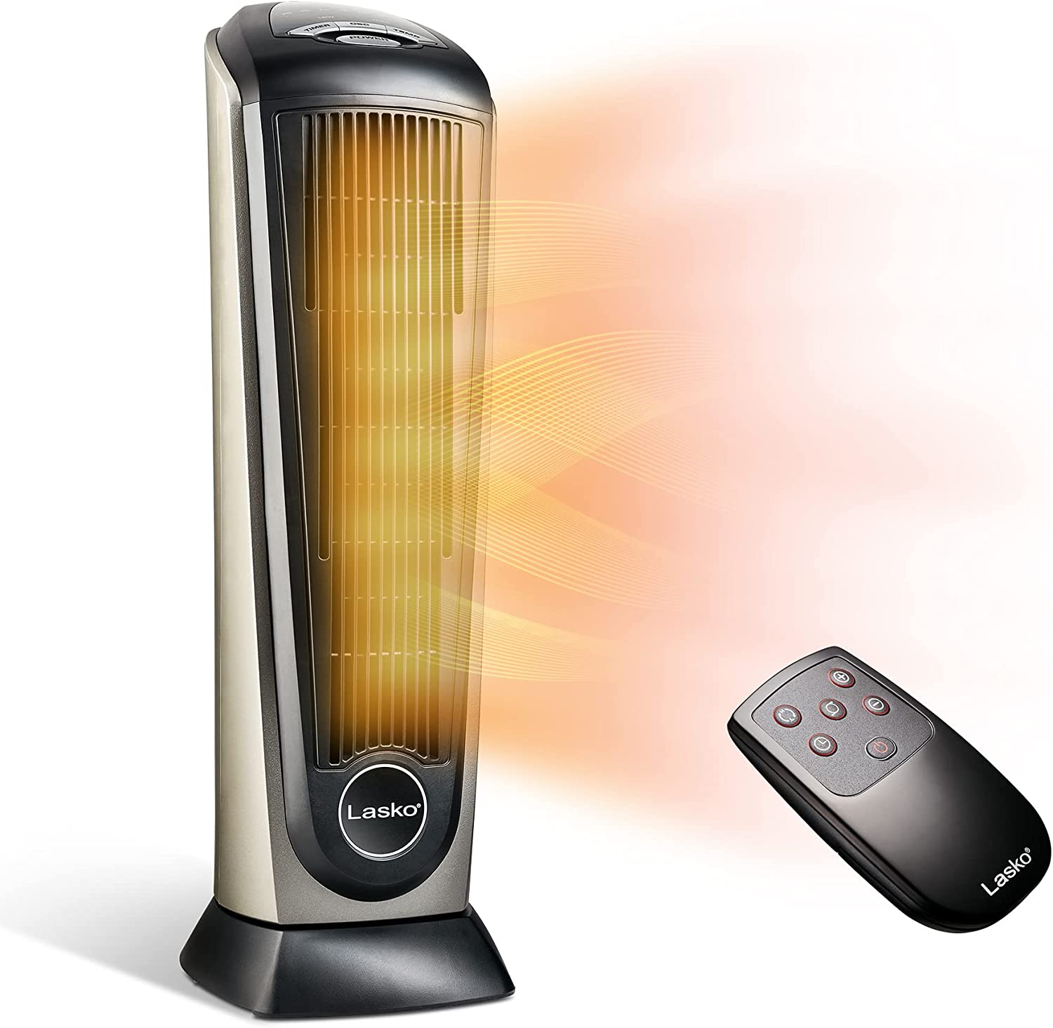 Lasko Oscillating Ceramic Tower Space Heater for Home [...]