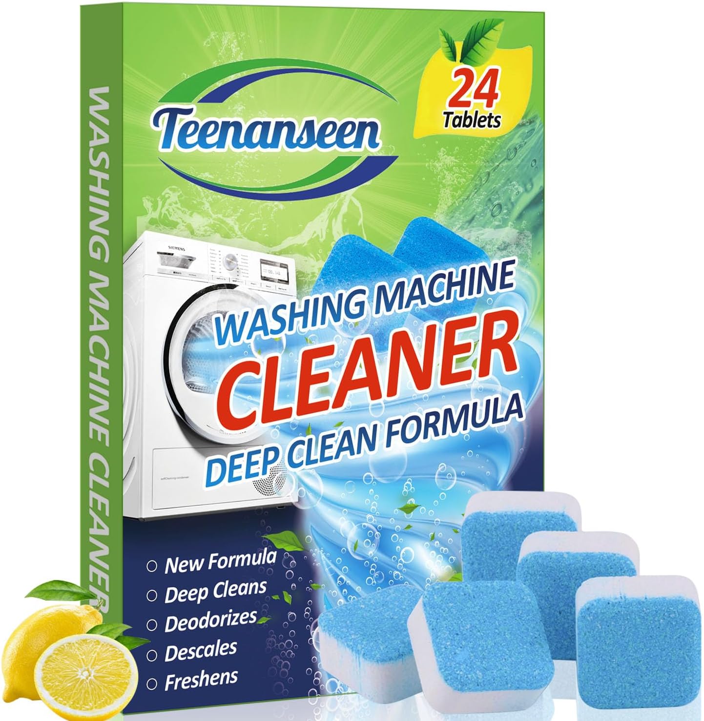 Washing Machine Cleaner Tablets, Deep Clean Front [...]