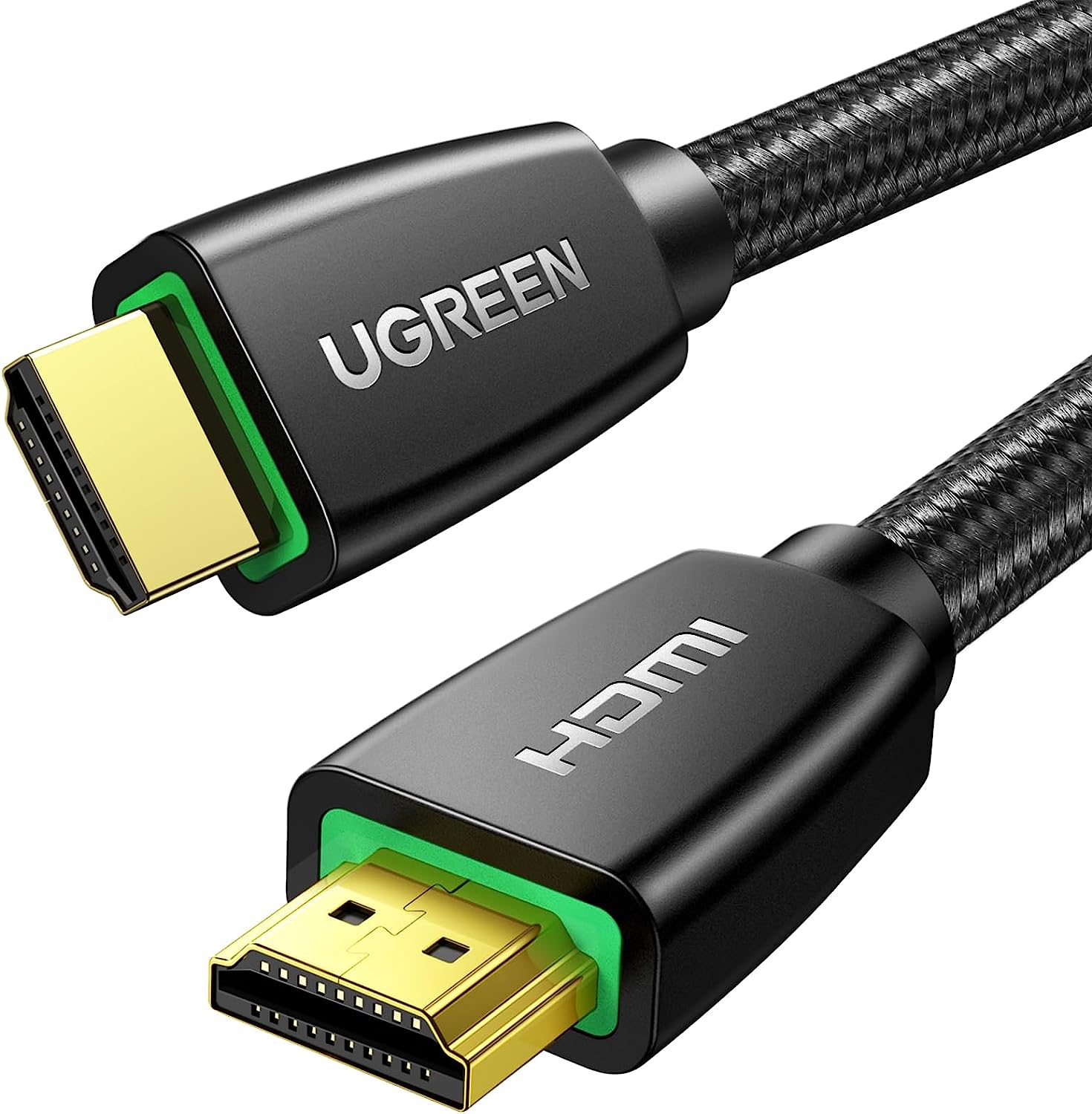 UGREEN 4K HDMI Cable 6.6FT,18Gbps High Speed Braided [...]