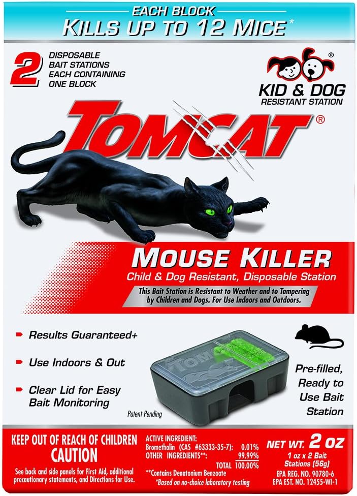 Tomcat Mouse Killer Disposable Station for [...]