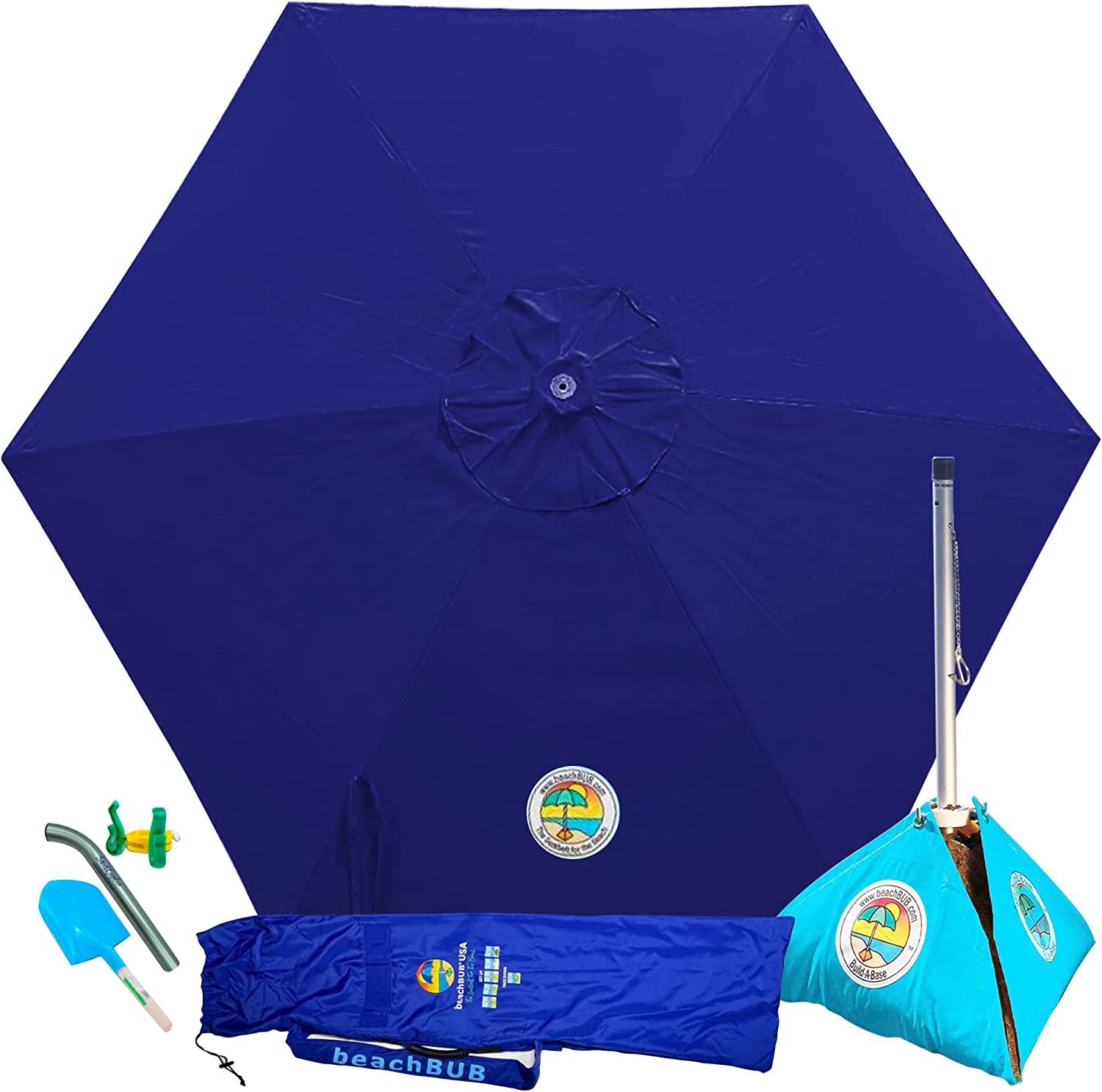 BEACHBUB All-In-One Beach Umbrella System. Includes [...]