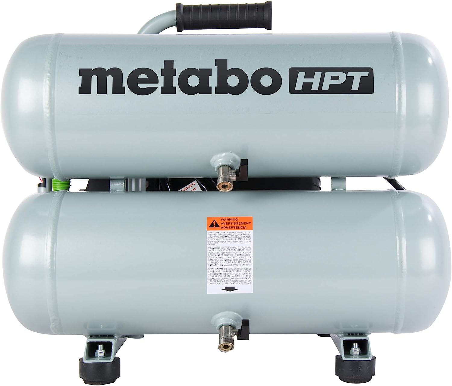 Metabo HPT Air Compressor, 4 Gallon, Electric, Twin [...]