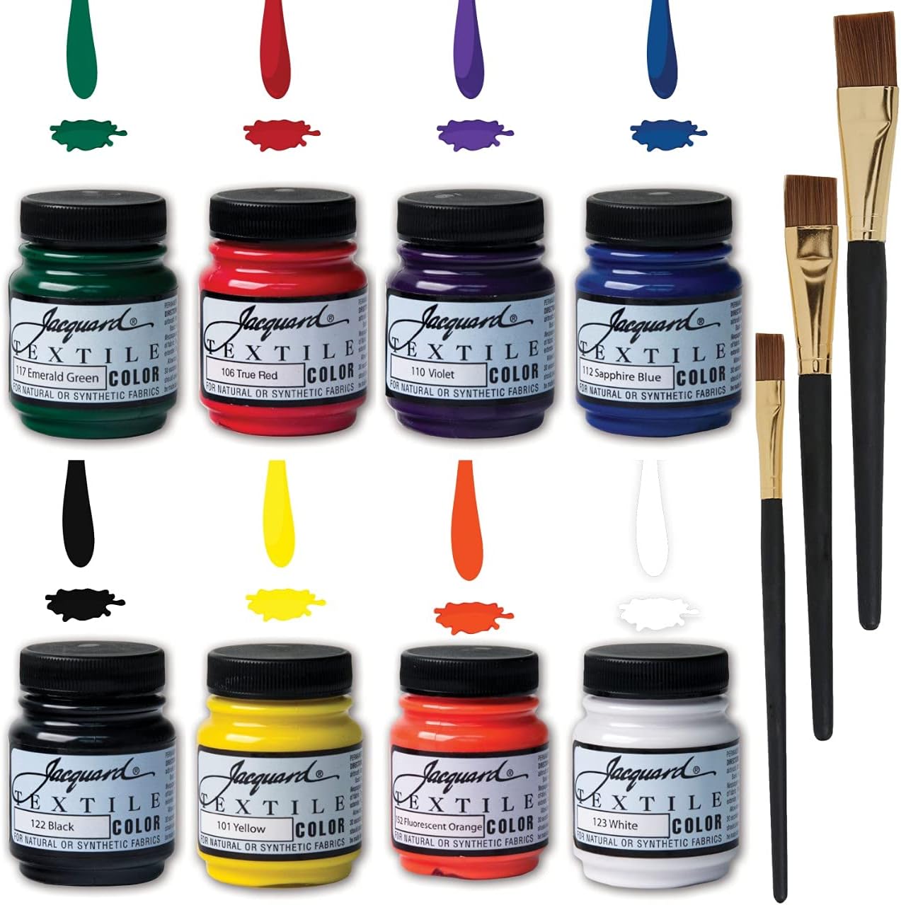 Jacquard Fabric Paint Textile Primary & Secondary 8 [...]