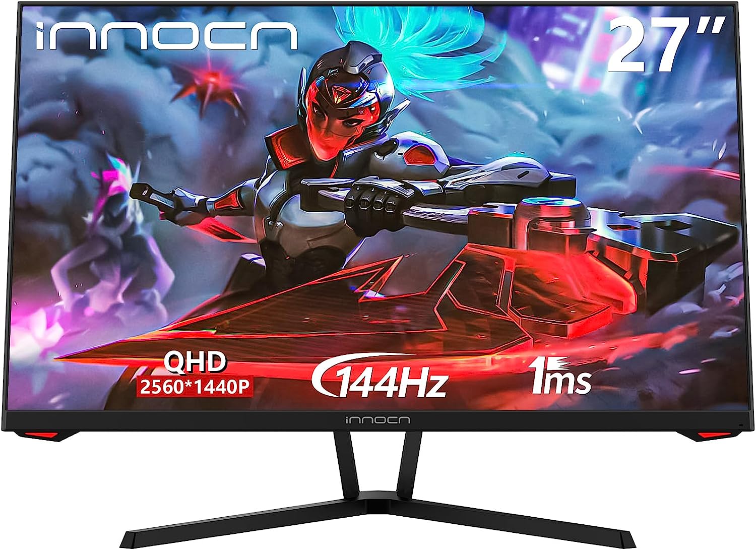 INNOCN 27G1R 27 Inch Gaming Monitor 1440P 144Hz 2K QHD [...]