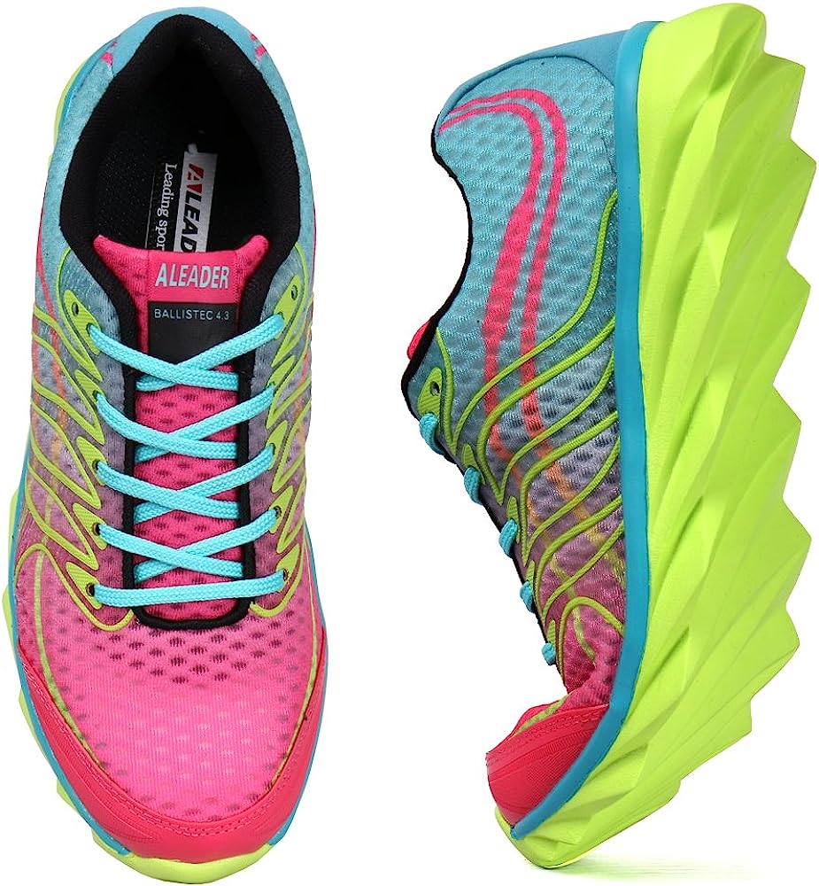 ALEADER Womens BladeFoam Colorful Running Shoes