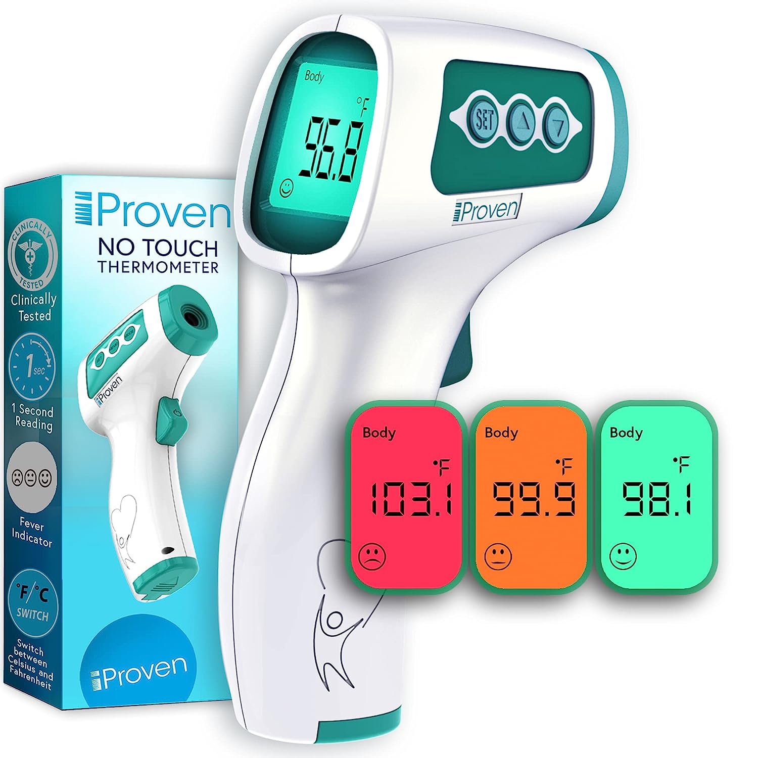 Infrared Forehead Thermometer for Adults, Kids and [...]