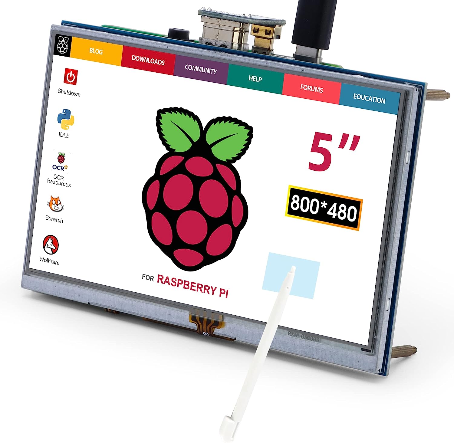 ELECROW 5 Inch Touchscreen Work with Raspberry Pi [...]