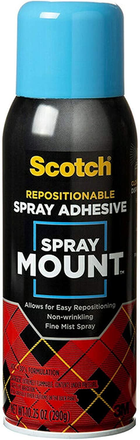 Scotch Spray Mount, 10.2 5 oz, Repositionable on Many [...]