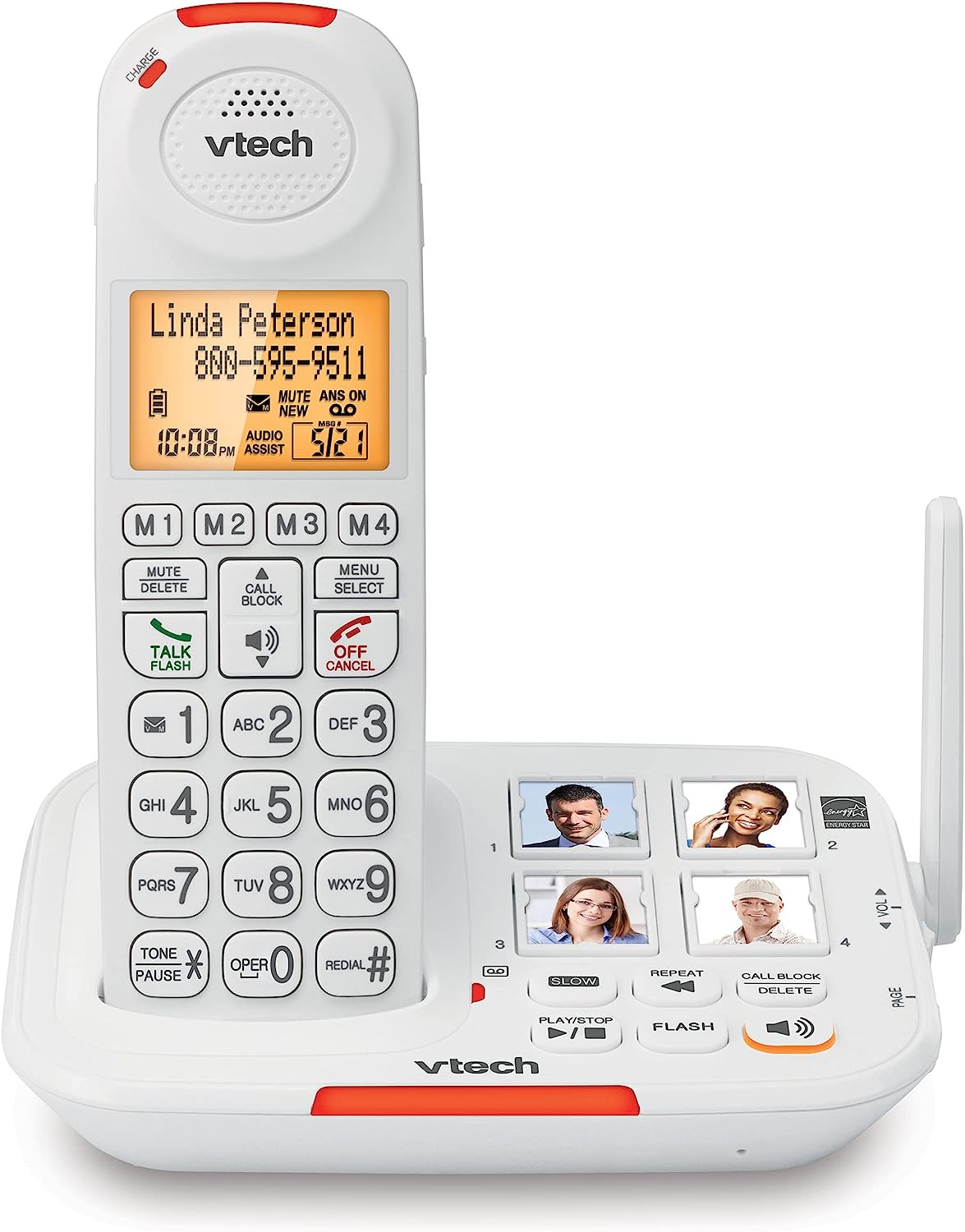 VTech SN5127 Amplified Cordless Senior Phone with [...]