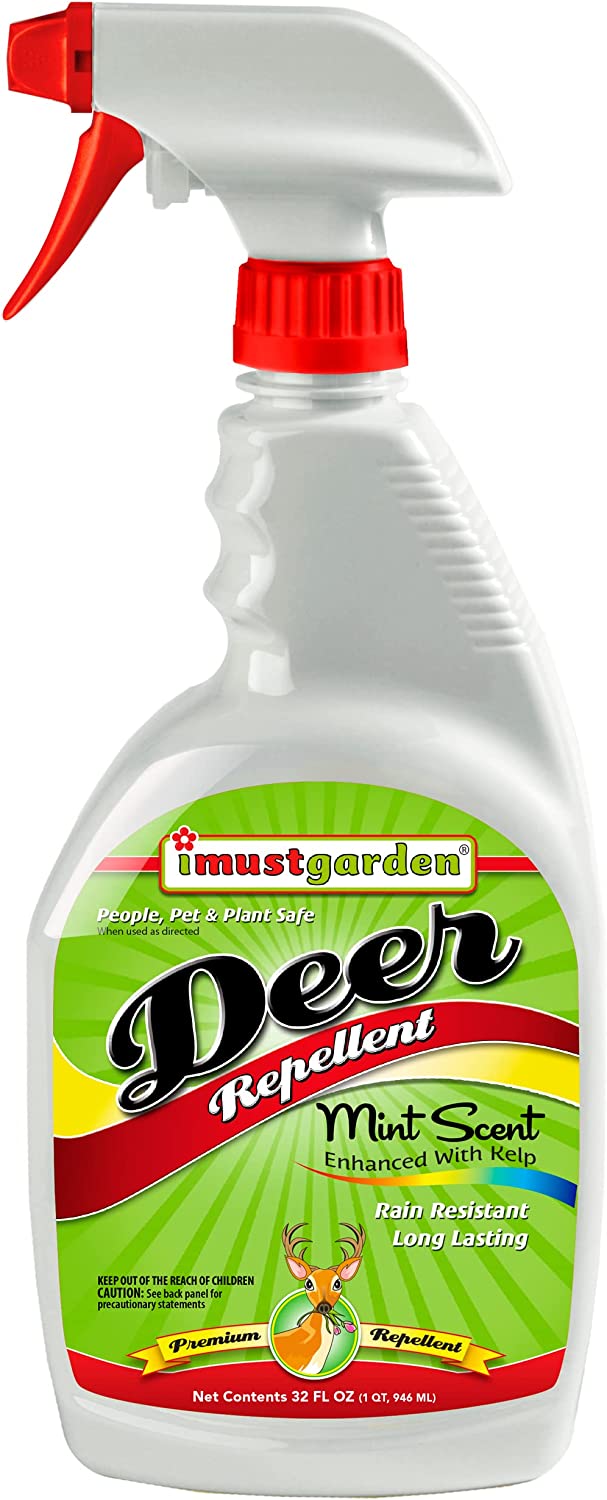 I Must Garden Deer Repellent: Mint Scent Deer Spray [...]