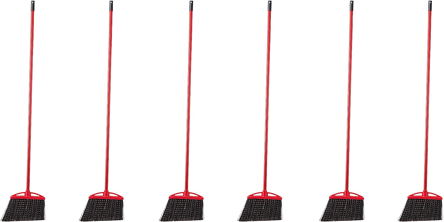 AmazonCommercial Angle Broom With Metal Handle, [...]
