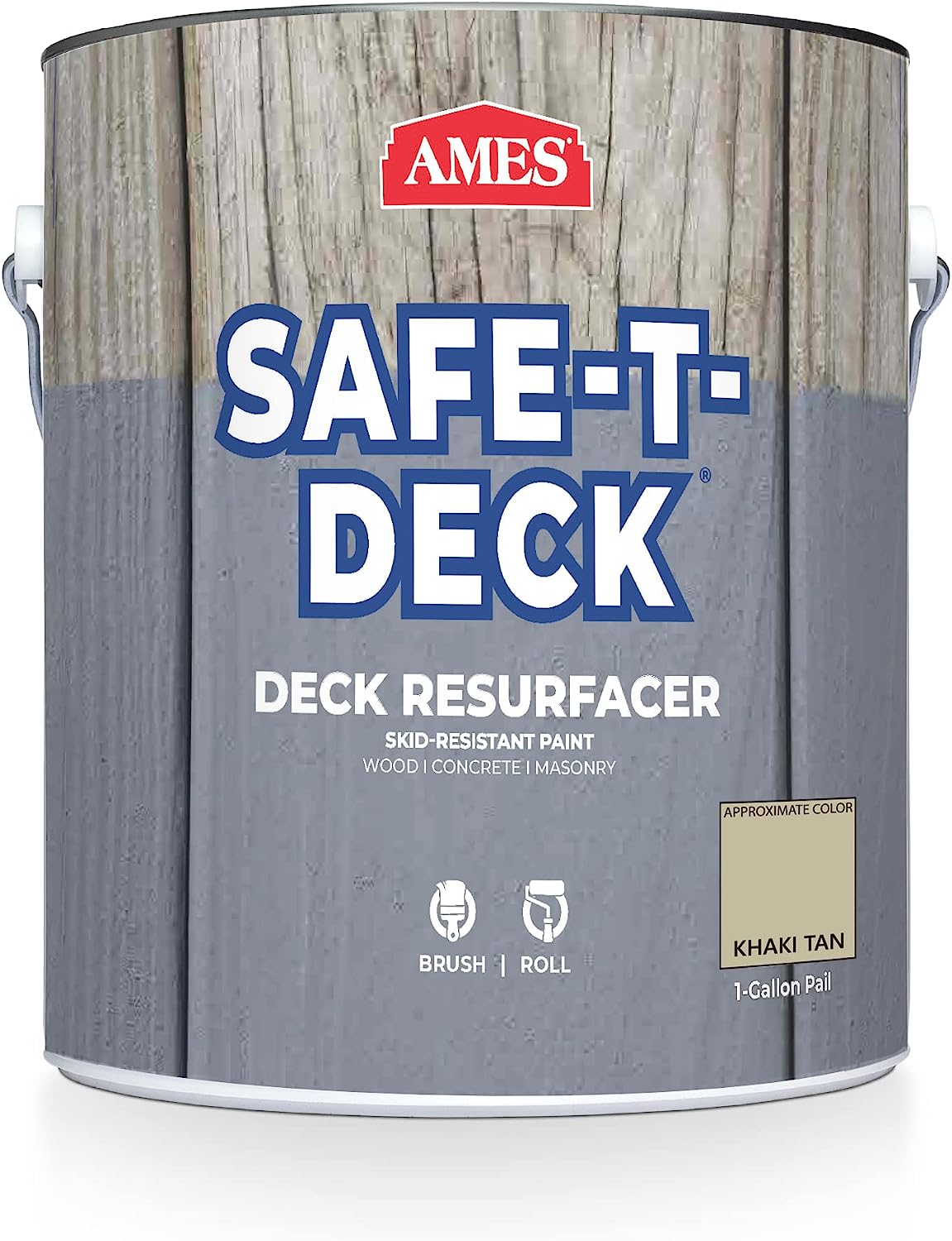 Ames Safe-T-Deck Granulated Formula Exterior Paint - 1 [...]