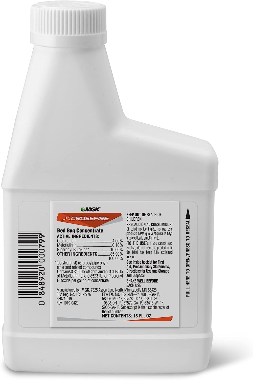 MGK 1852 Crossfire Concentrate 13oz Insecticide, for [...]