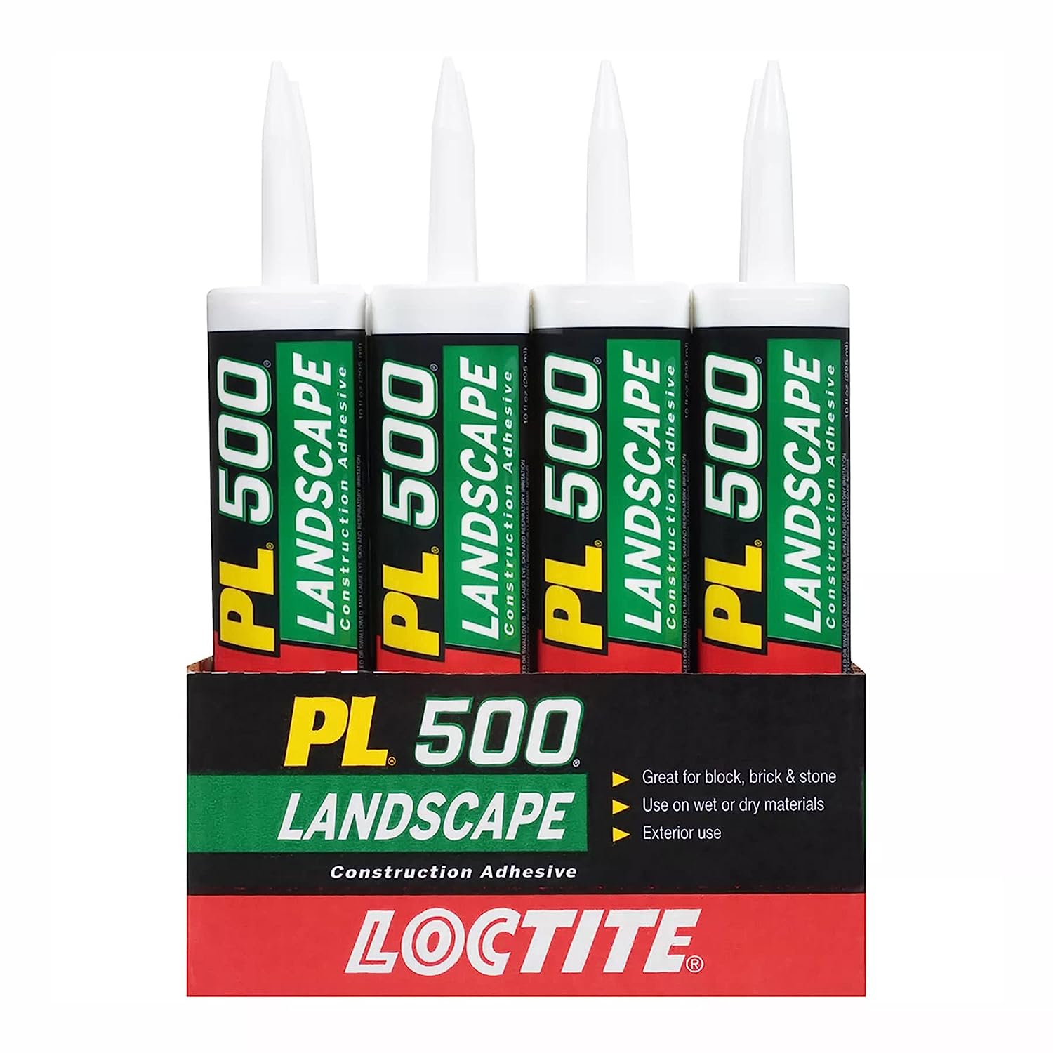 Loctite PL500 Landscape Block & Stone Adhesive, 10 fl [...]