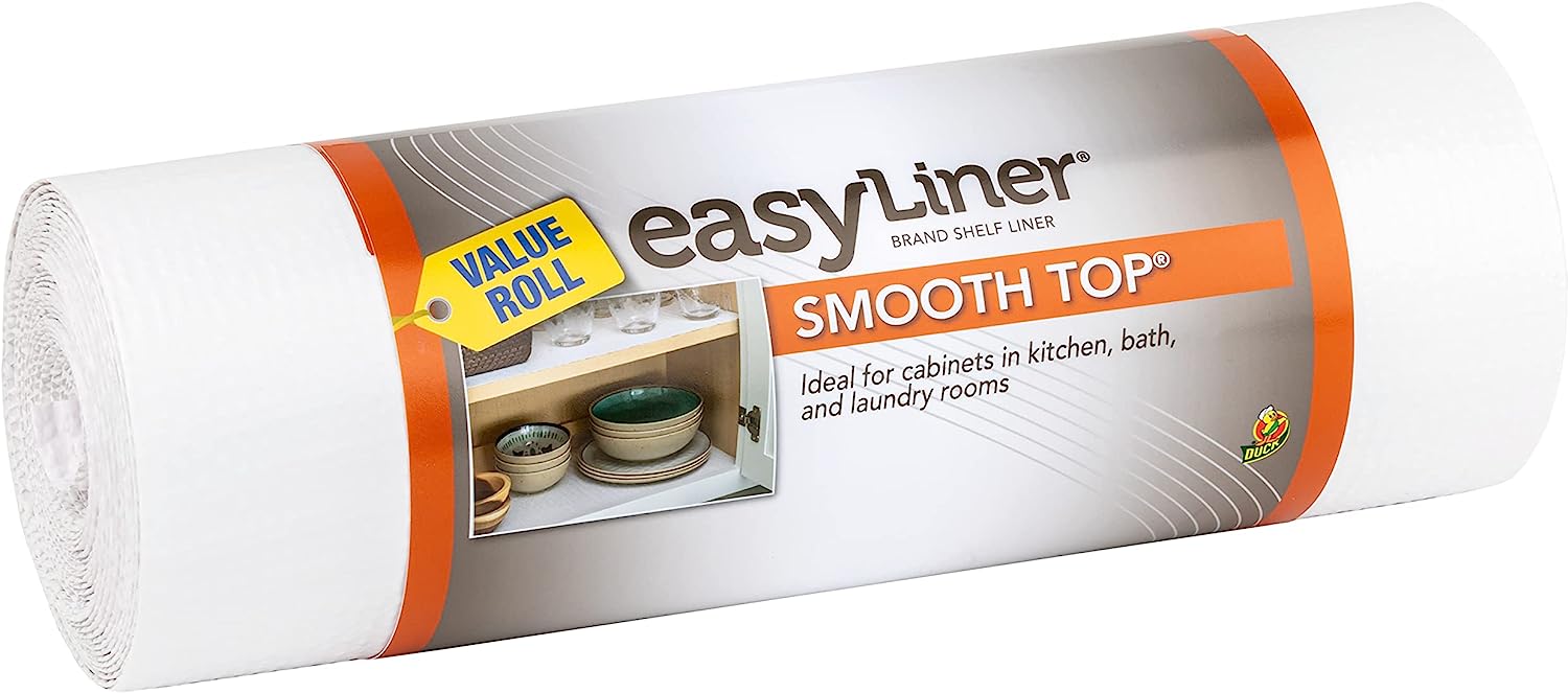 Duck EasyLiner Shelf Liner Non-Adhesive Smooth Top, 12 [...]