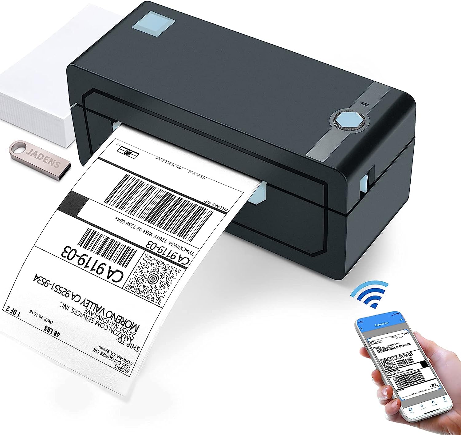 JADENS Bluetooth Thermal Shipping Label Printer – [...]