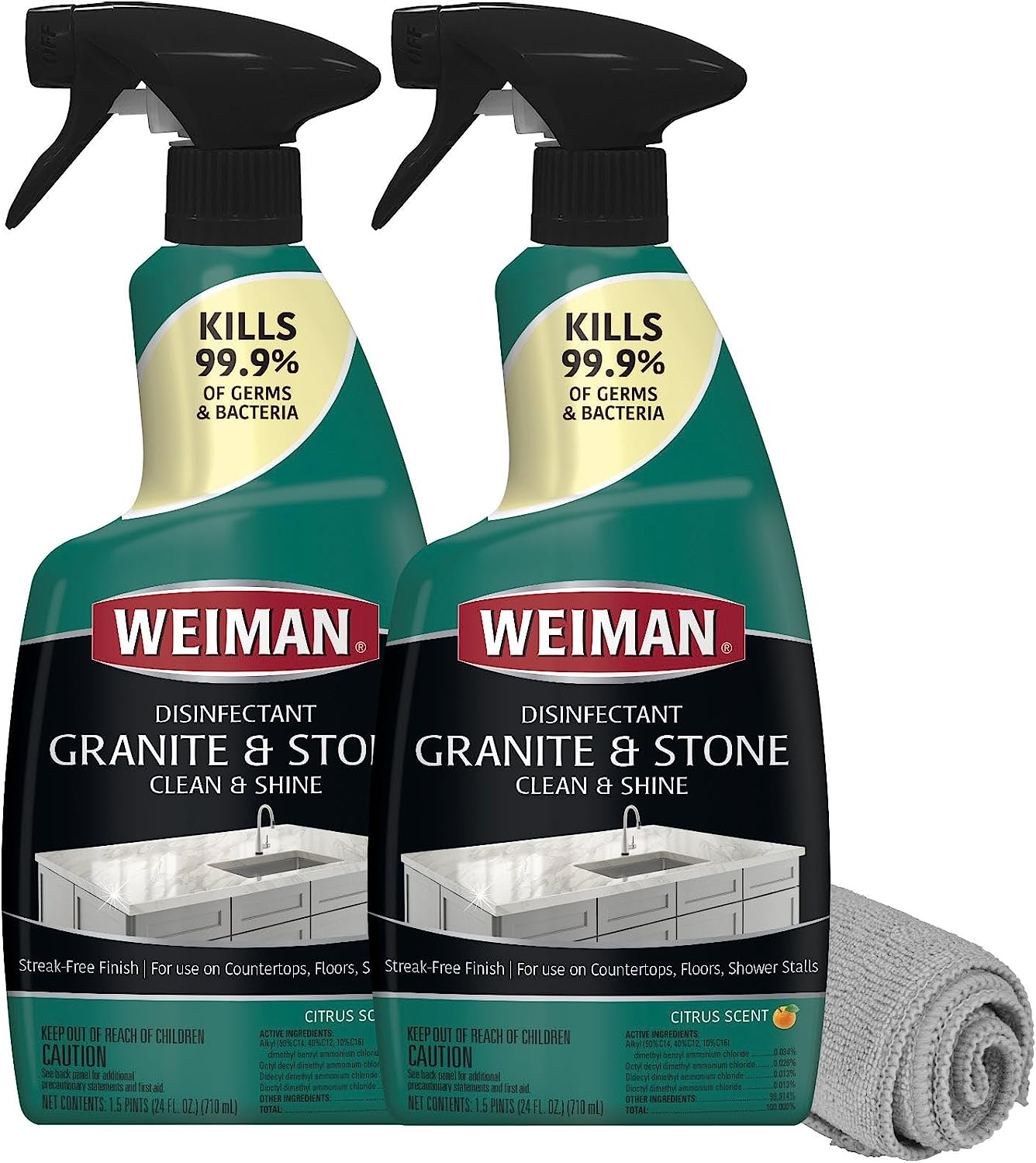 Weiman Disinfectant Granite Daily Clean & Shine (2 [...]