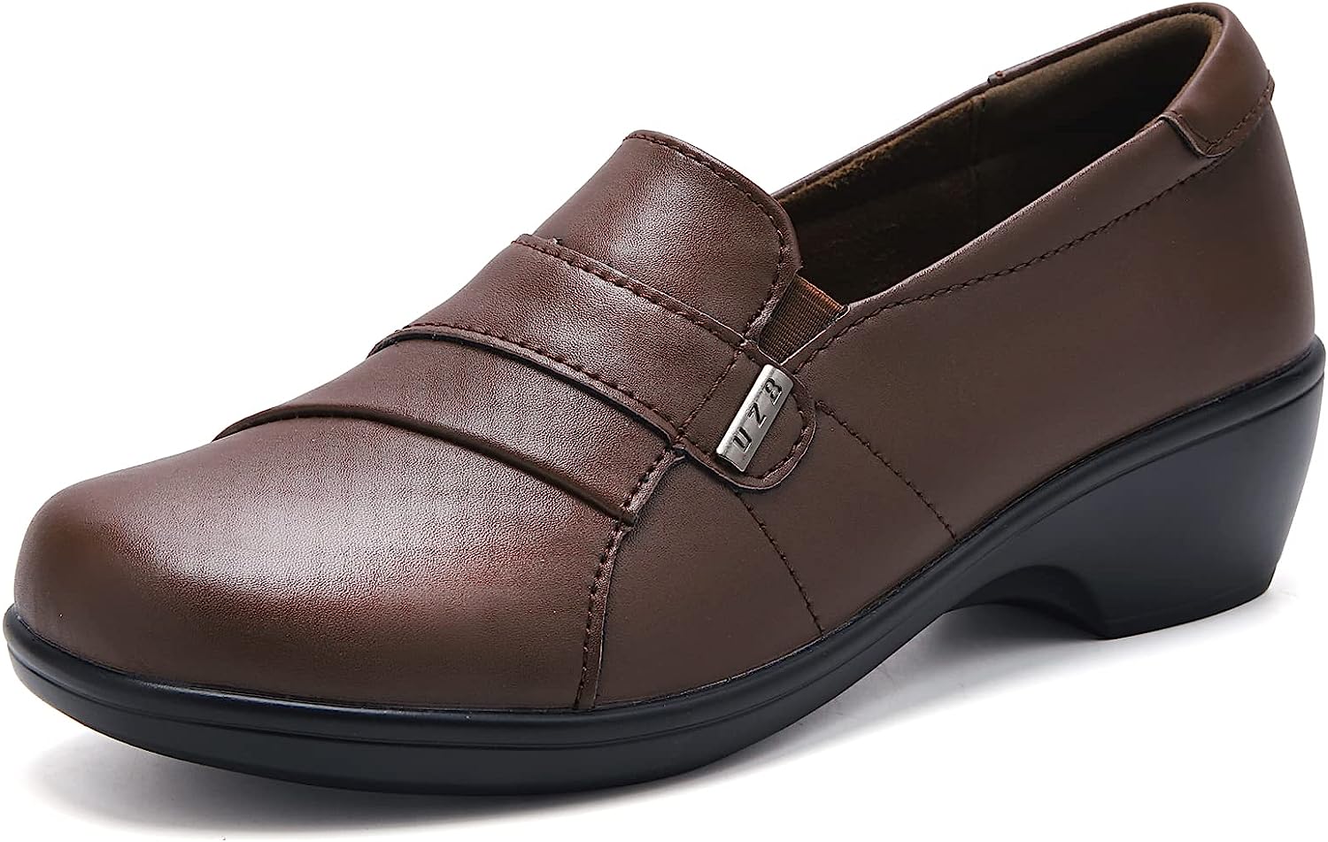 UZB Loafers for Women Dress Shoes Low Heel Slip On [...]
