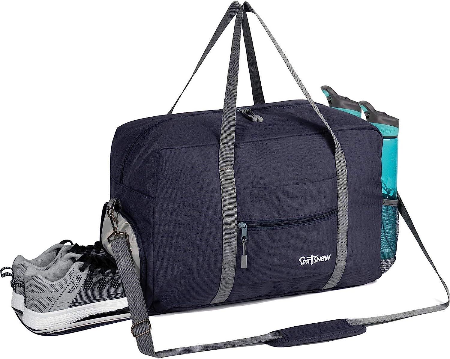Sports Gym Bag with Wet Pocket & Shoes Compartment, [...]