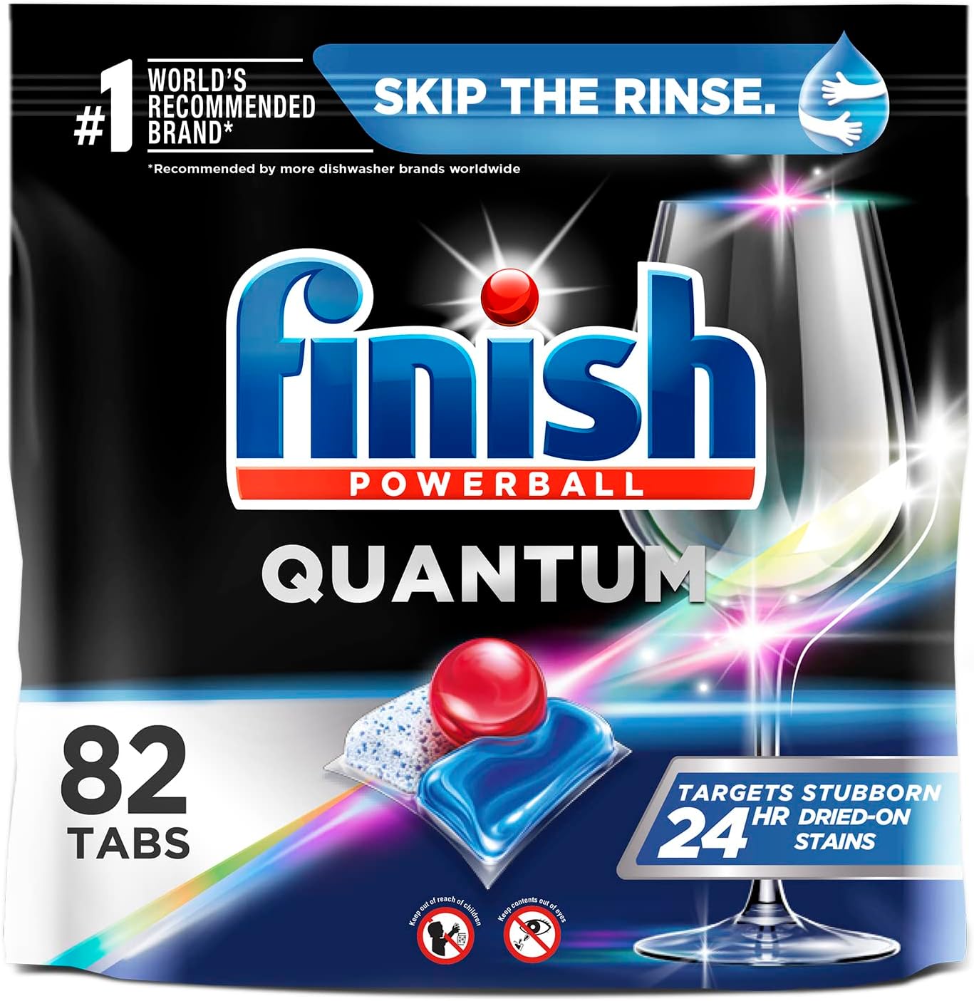 Finish - Quantum - 82ct - Dishwasher Detergent - [...]