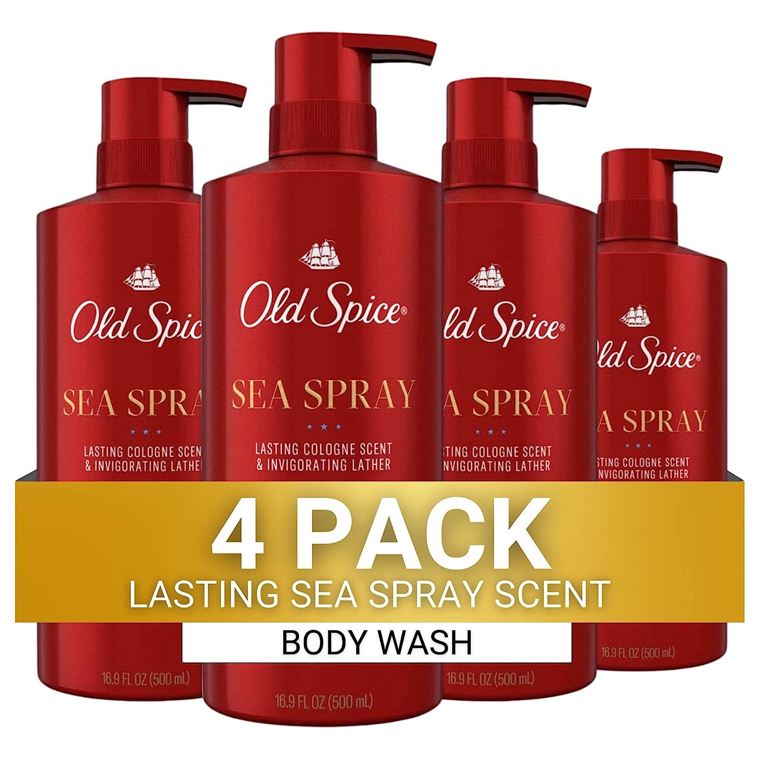 Old Spice Body Wash for Men, Aluminum Free, Sea Spray [...]