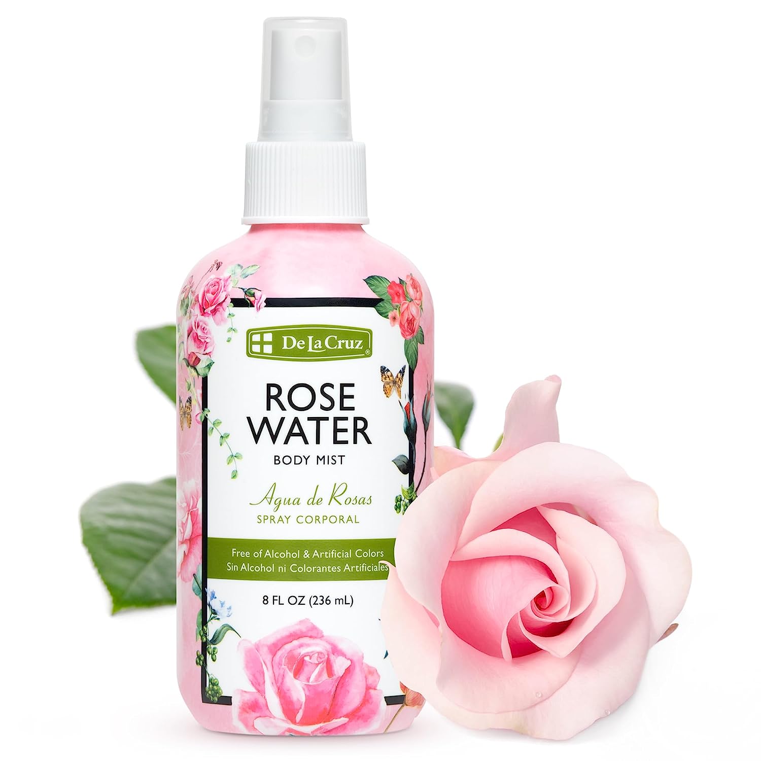 De La Cruz Rose Water Body Mist - Rosewater Spray for [...]